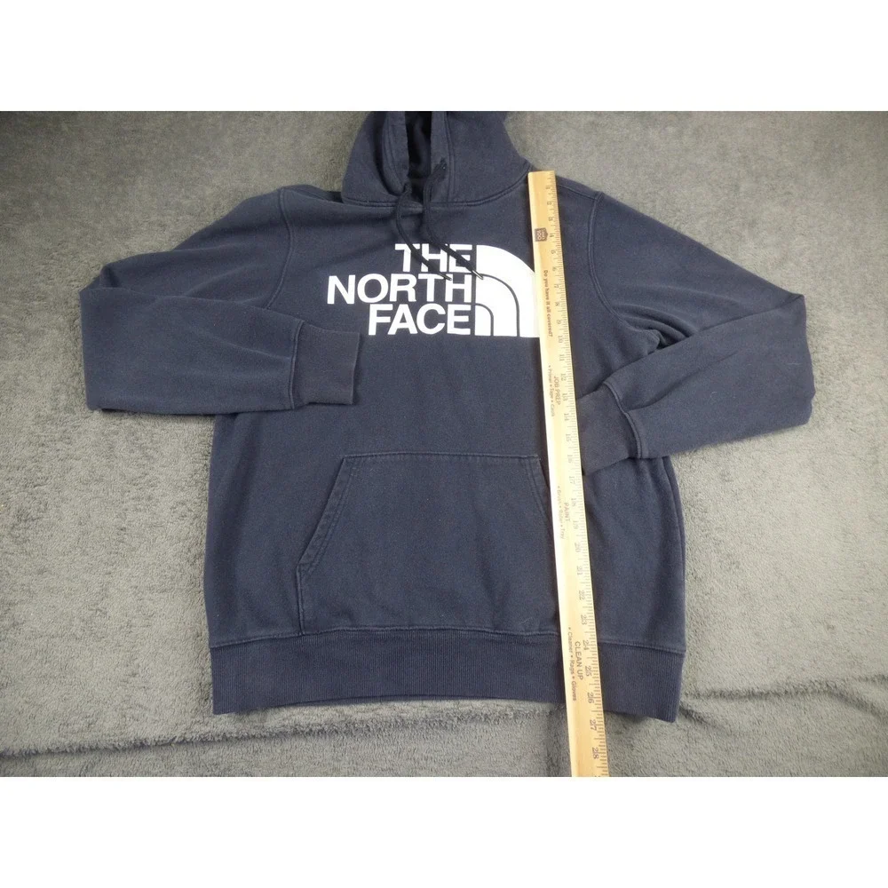 The North Face Mens Black Half Dome Logo Pullover Hoodie Sweatshirt Size M